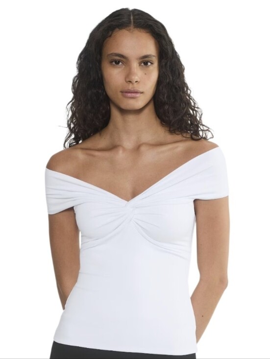 Aritzia Tops - Aritzia Original Contour Twist  Off-Shoulder Top- XL